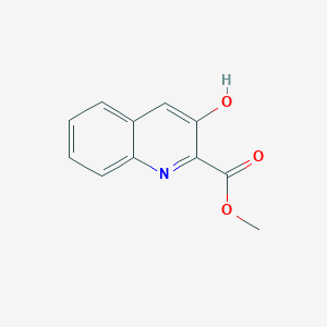 molecular formula C11H9NO3 B8056754 Methyl 3-hydroxyquinoline-2-carboxylate 