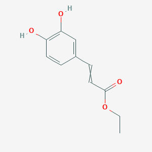 2-Propenoic acid, 3-(3,4-dihydroxyphenyl)-, ethyl ester