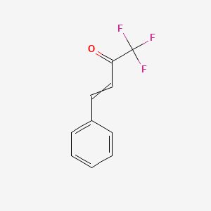 molecular formula C10H7F3O B8057460 1,1,1-Trifluoro-4-phenyl-but-3-en-2-one 