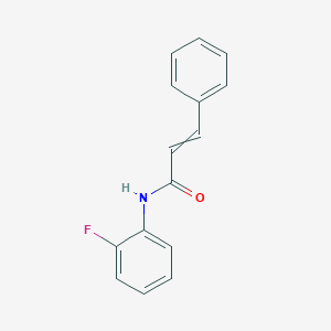 N-(2-Fluorophenyl) cinnamamide