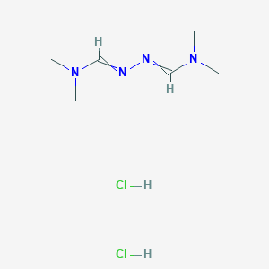 1,2-Bis[(dimethylamino)methylene]hydrazine dihydrochloride