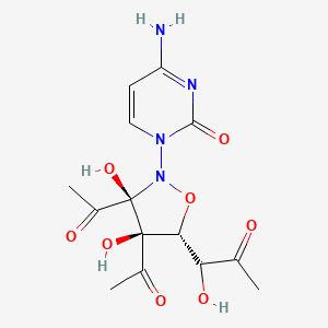 1,3,5-Triazin-2(1H)-one,4-amino-1-(2,3,5-tri-O-acetyl-b-D-ribofuranosyl)-