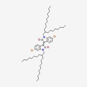 2H-Indol-2-one, 6-bromo-3-[6-bromo-1,2-dihydro-1-(2-octyldodecyl)-2-oxo-3H-indol-3-ylidene]-1,3-dihydro-1-(2-octyldodecyl)-
