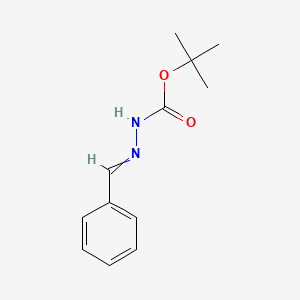 molecular formula C12H16N2O2 B8057519 N'-Benzylidene-hydrazinecarboxylic acid tert-butyl ester 