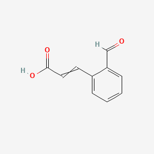 3-(2-Formylphenyl)prop-2-enoic acid