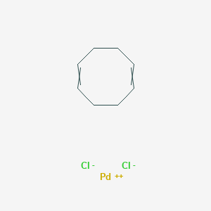 molecular formula C8H12Cl2Pd B8057571 Palladium(2+) 1,5-cyclooctadiene dichloride 