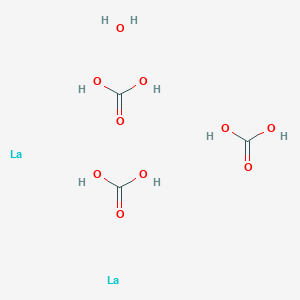 molecular formula C3H8La2O10 B8057615 carbonic acid;lanthanum;hydrate 