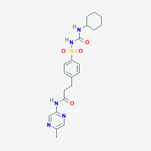 molecular formula C21H27N5O4S B8057708 glipizide 