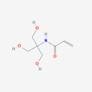 molecular formula C7H13NO4 B080581 N-[Tris(hydroxymethyl)methyl]acrylamide CAS No. 13880-05-2
