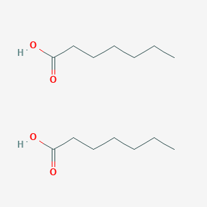 molecular formula C14H28O4 B8058145 Bis(heptanoic acid) 