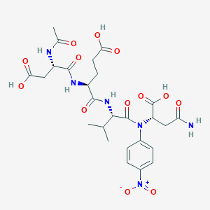 molecular formula C26H34N6O13 B8058229 L-Asparagine, N-acetyl-L- 