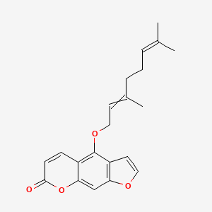 molecular formula C21H22O4 B8058323 Bergamottin 