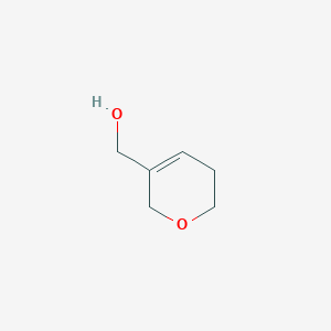 molecular formula C6H10O2 B080585 5,6-Dihydro-2H-pyran-3-methanol CAS No. 14774-35-7