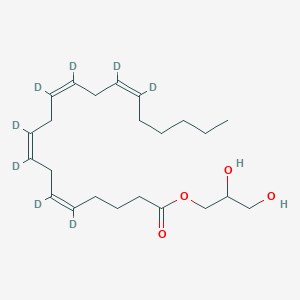 molecular formula C23H38O4 B8058600 1-Arachidonoylglycerol-d8 