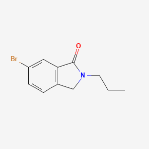 6-Bromo-2-propyl-2,3-dihydro-1H-isoindol-1-one