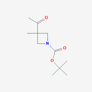 3-Acetyl-3-methyl-azetidine-1-carboxylic acid tert-butyl ester