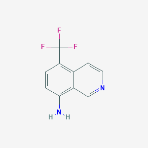 5-(Trifluoromethyl)isoquinolin-8-amine