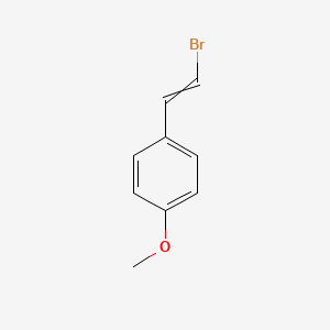 molecular formula C9H9BrO B8058846 (E)-1-(2-Bromovinyl)-4-methoxybenzene 
