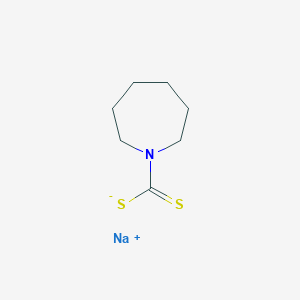 molecular formula C7H12NNaS2 B8059403 sodium;azepane-1-carbodithioate 