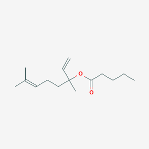 molecular formula C15H26O2 B080595 Linalyl valerate CAS No. 10471-96-2