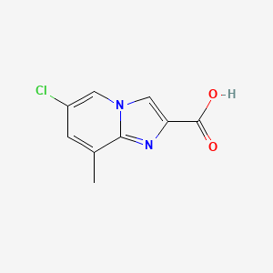 6-Chloro-8-methylimidazo[1,2-a]pyridine-2-carboxylic acid