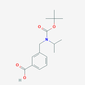 3-[(tert-Butoxycarbonylisopropylamino)-methyl]-benzoic acid