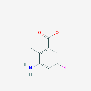 Methyl 3-amino-5-iodo-2-methylbenzoate