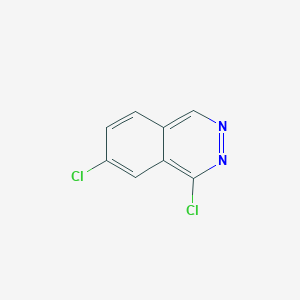 molecular formula C8H4Cl2N2 B8059792 1,7-Dichloro-phthalazine 