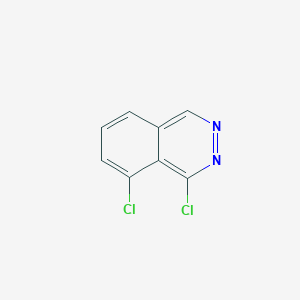 molecular formula C8H4Cl2N2 B8059794 1,8-Dichloro-phthalazine 