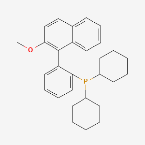 Dicyclohexyl(2-(2-methoxynaphthalen-1-yl)phenyl)phosphine