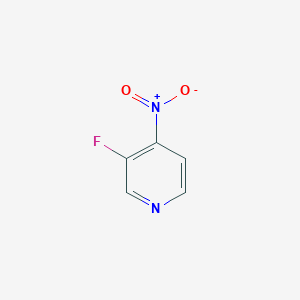 molecular formula C5H3FN2O2 B080604 3-氟-4-硝基吡啶 CAS No. 13505-01-6