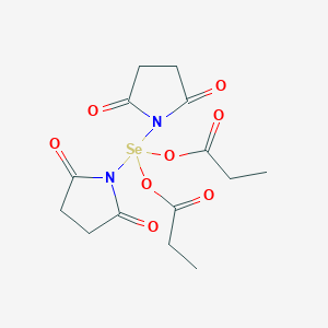 molecular formula C14H18N2O8Se B8060444 Disuccinimidyl selenodipropionate 