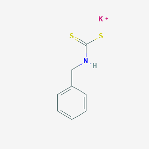 molecular formula C8H8KNS2 B8061373 potassium;N-benzylcarbamodithioate 