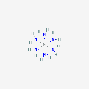 molecular formula Br2H18N6Ni B080619 Nickel ammine bromide CAS No. 13601-55-3