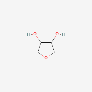 molecular formula C4H8O3 B8061986 Tetrahydrofuran-3,4-diol CAS No. 59727-71-8