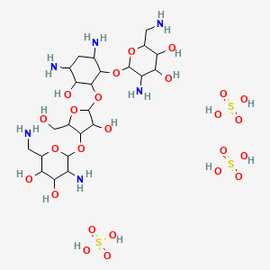 molecular formula C23H52N6O25S3 B8062017 NEOMYCIN SULFATE 