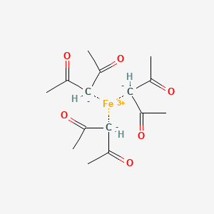molecular formula C15H21FeO6 B8062098 iron(3+);pentane-2,4-dione 