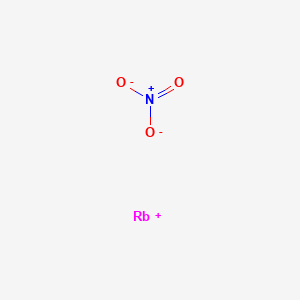 molecular formula HNO3Rb B080625 Rubidium nitrate CAS No. 13126-12-0