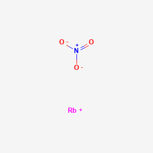 molecular formula RbNO3<br>NO3R B080625 Rubidium nitrate CAS No. 13126-12-0