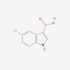 molecular formula C9H6ClNO2 B080627 5-Chloro-1H-indole-3-carboxylic acid CAS No. 10406-05-0
