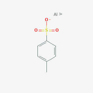 molecular formula C21H21AlO9S3 B080634 Aluminium p-toluenesulphonate CAS No. 14472-28-7