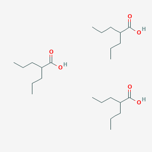 molecular formula C24H48O6 B8063454 Tris(valproic acid) 