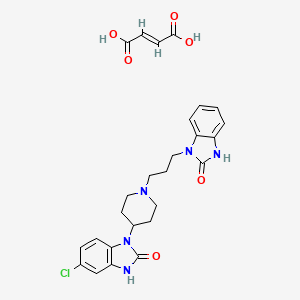molecular formula C26H28ClN5O6 B8063556 Domperidone (maleate) 