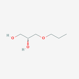 molecular formula C6H14O3 B8063644 (2R)-3-propoxypropane-1,2-diol 