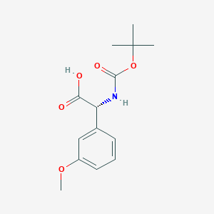 Boc-(r)-2-amino-2-(3-methoxyphenyl)acetic acid