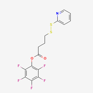 molecular formula C15H10F5NO2S2 B8064654 PDB-Pfp 