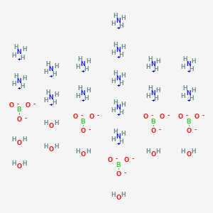 molecular formula B5H76N15O23 B8065410 AMMONIUM PENTABORATE OCTAHYDRATE 