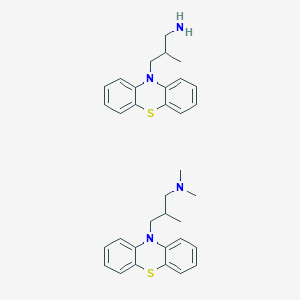 molecular formula C34H40N4S2 B8065448 Trimeprazine tartrate 