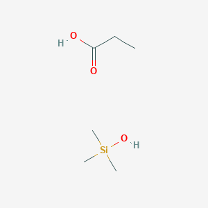 molecular formula C6H16O3Si B8065785 Trimethylsilyl propionate 