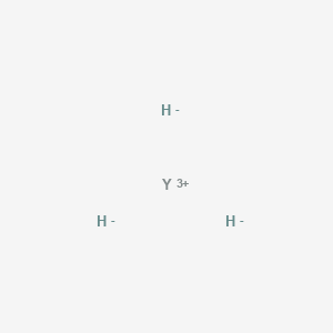 molecular formula H3Y B080659 Yttrium trihydride CAS No. 13598-57-7